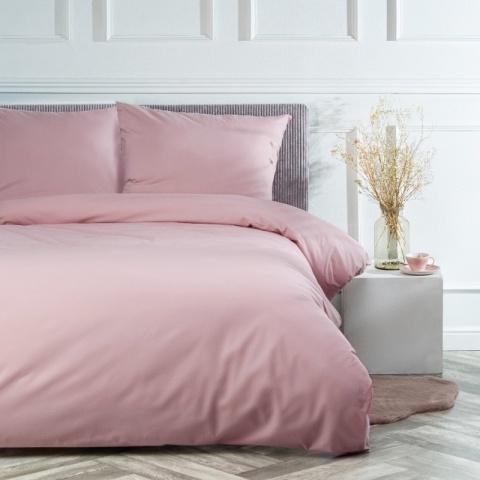 Pościel Bawełniana 160x200 Brudny Róż + 2*70x80 Pościel Bawełniana 160x200 Brudny Róż + 2*70x80