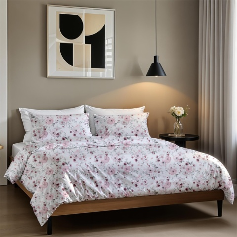 Pościel Bawełniana 160x200 Wiosna w sadzie + 2*70x80 Pościel Bawełniana 160x200 Wiosna w sadzie + 2*70x80