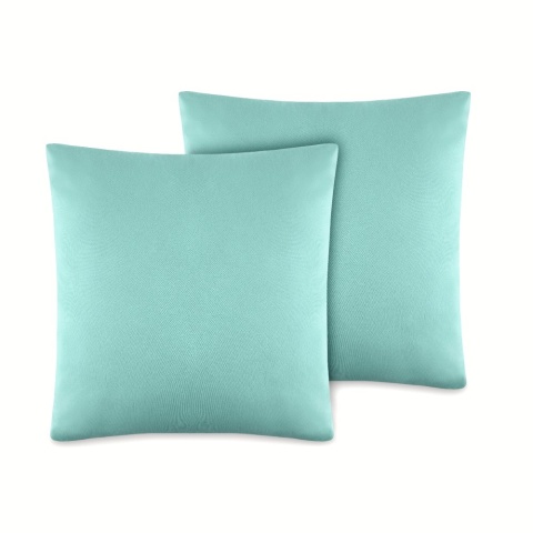 Poszewka Bawełniana 40x40 cm Mietowa 2 sztuki Poszewka Bawełniana 40x40 cm Mietowa 2 sztuki