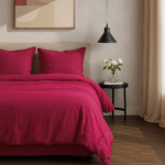 Pościel Bawełniana Malinowa