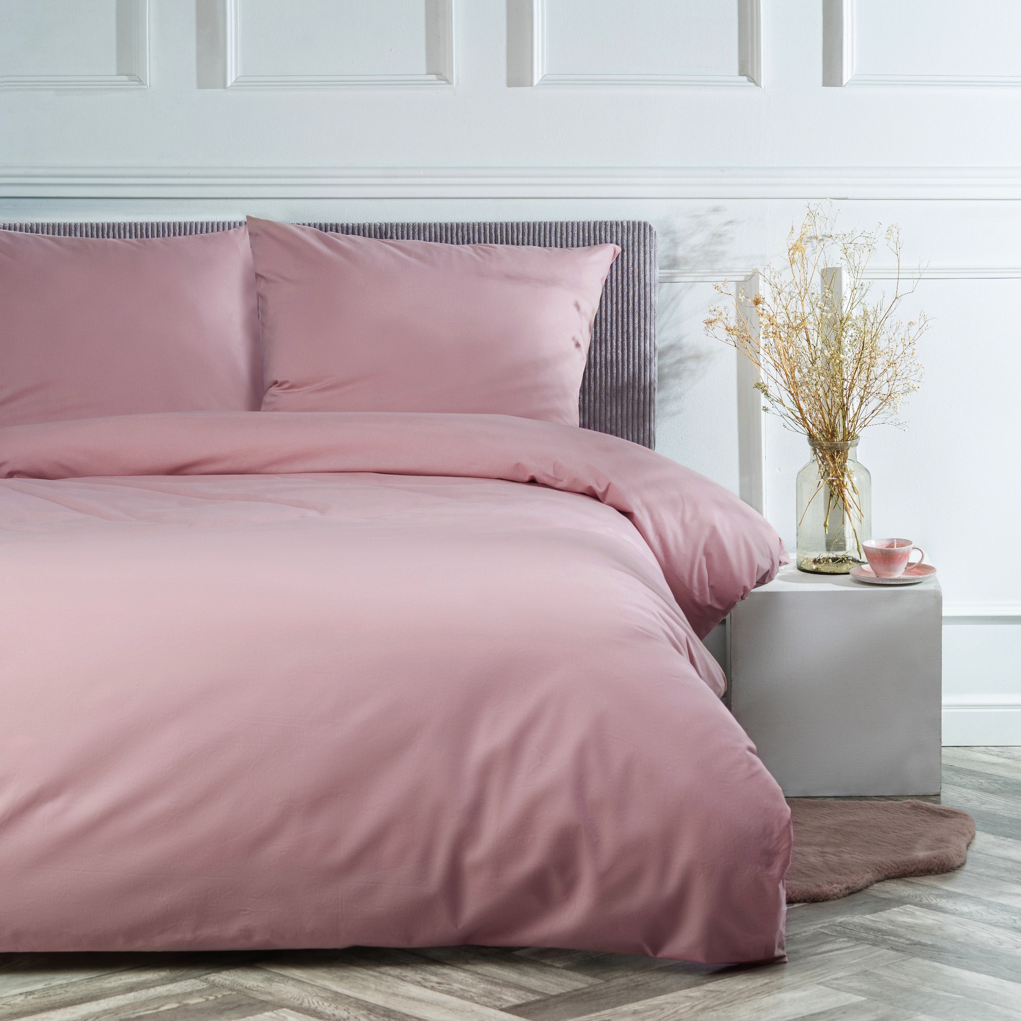 Pościel Bawełniana Pudrowy Róż - obrazek 4