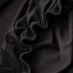 Prześcieradła z gumką Jersey Czarny