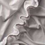 Prześcieradła z gumką Jersey Białe