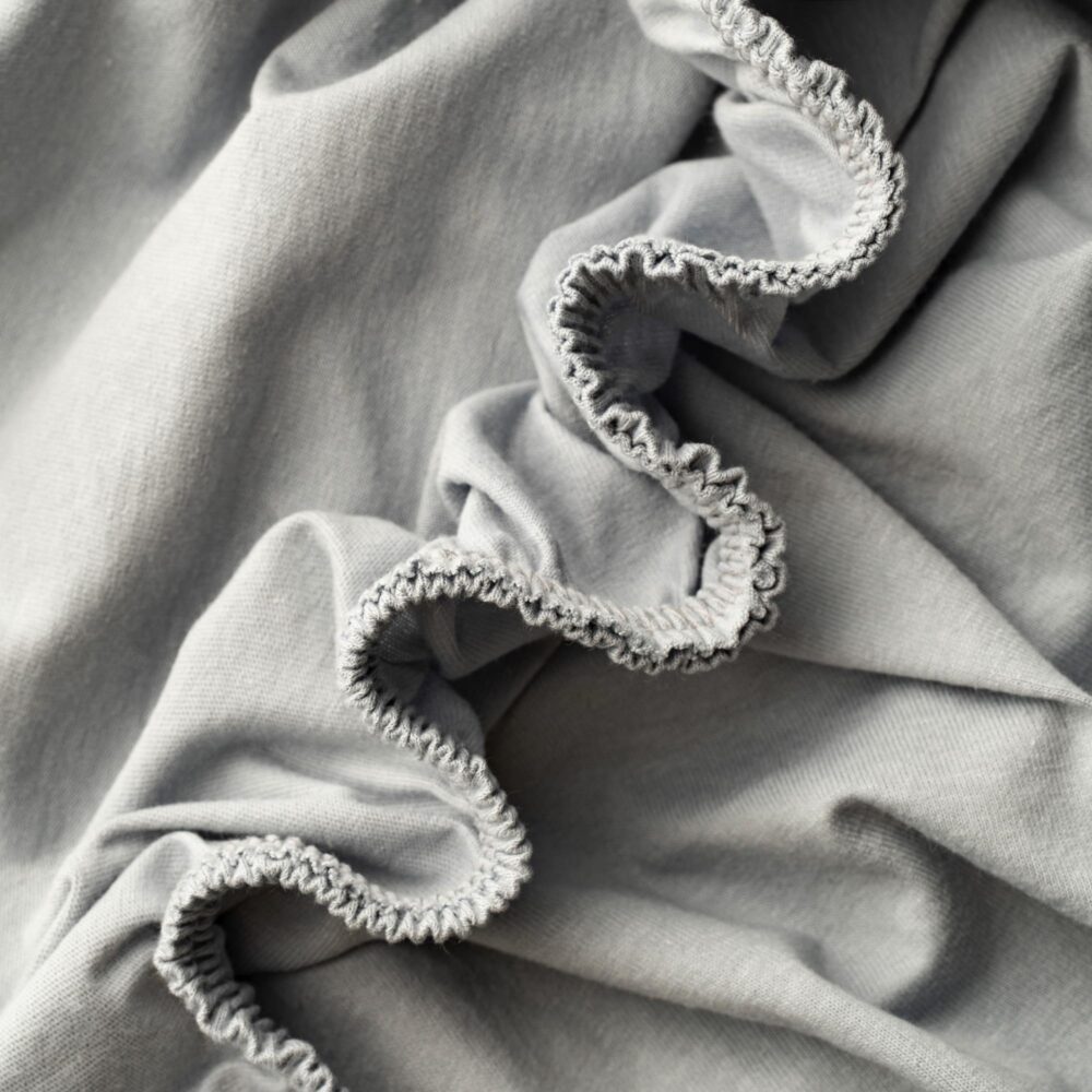 Prześcieradła z gumką Jersey Jasnoszary