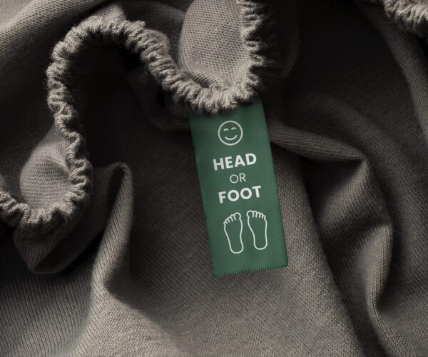 Prześcieradła z gumką Jersey Ciemnoszare