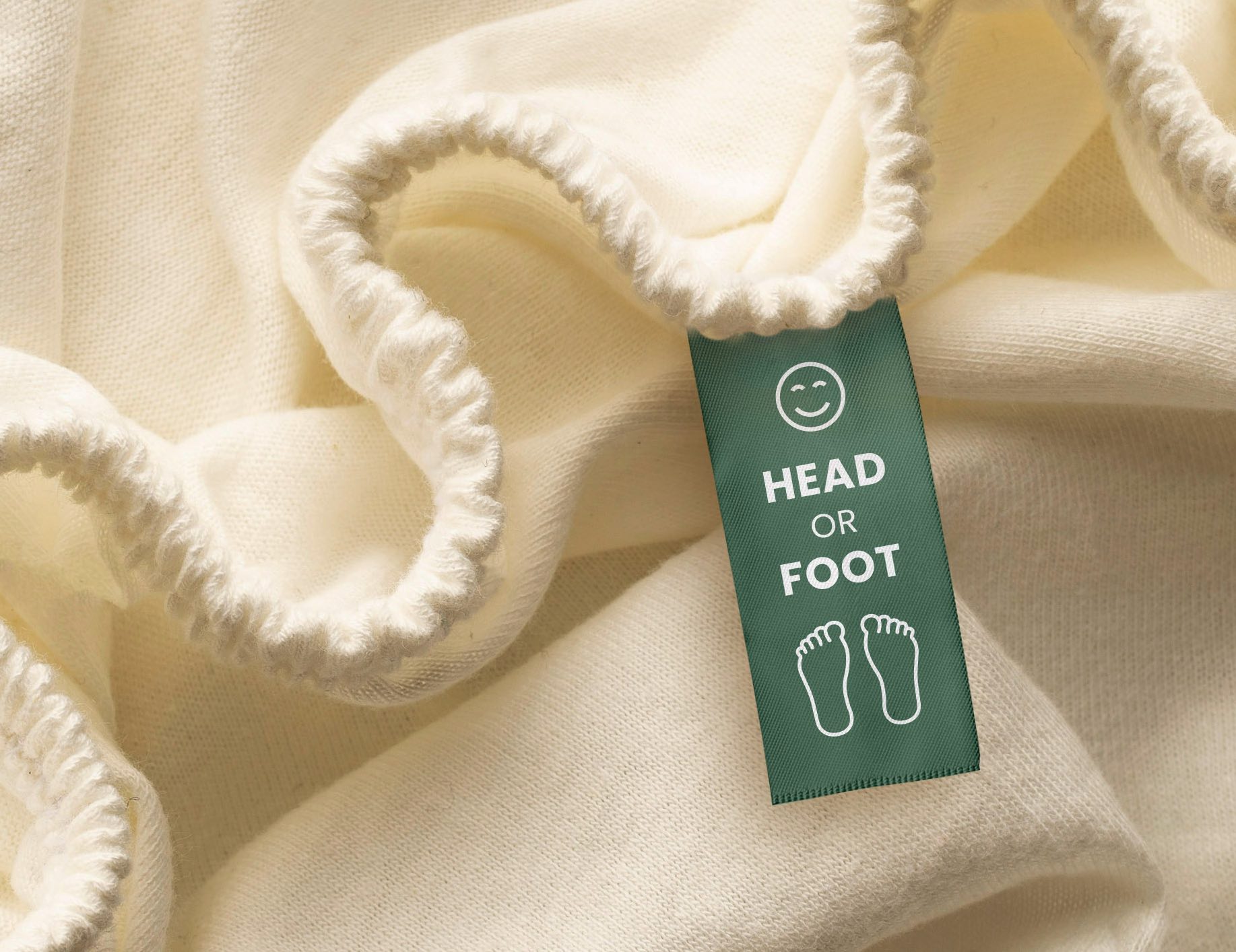 Prześcieradła z gumką Jersey Ecru - obrazek 2