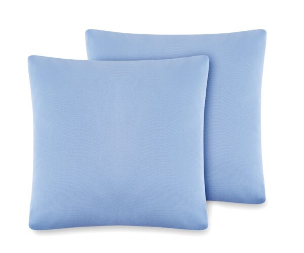 Poszewka Bawełniana 40×40 cm Jasnoniebieska 2 sztuki