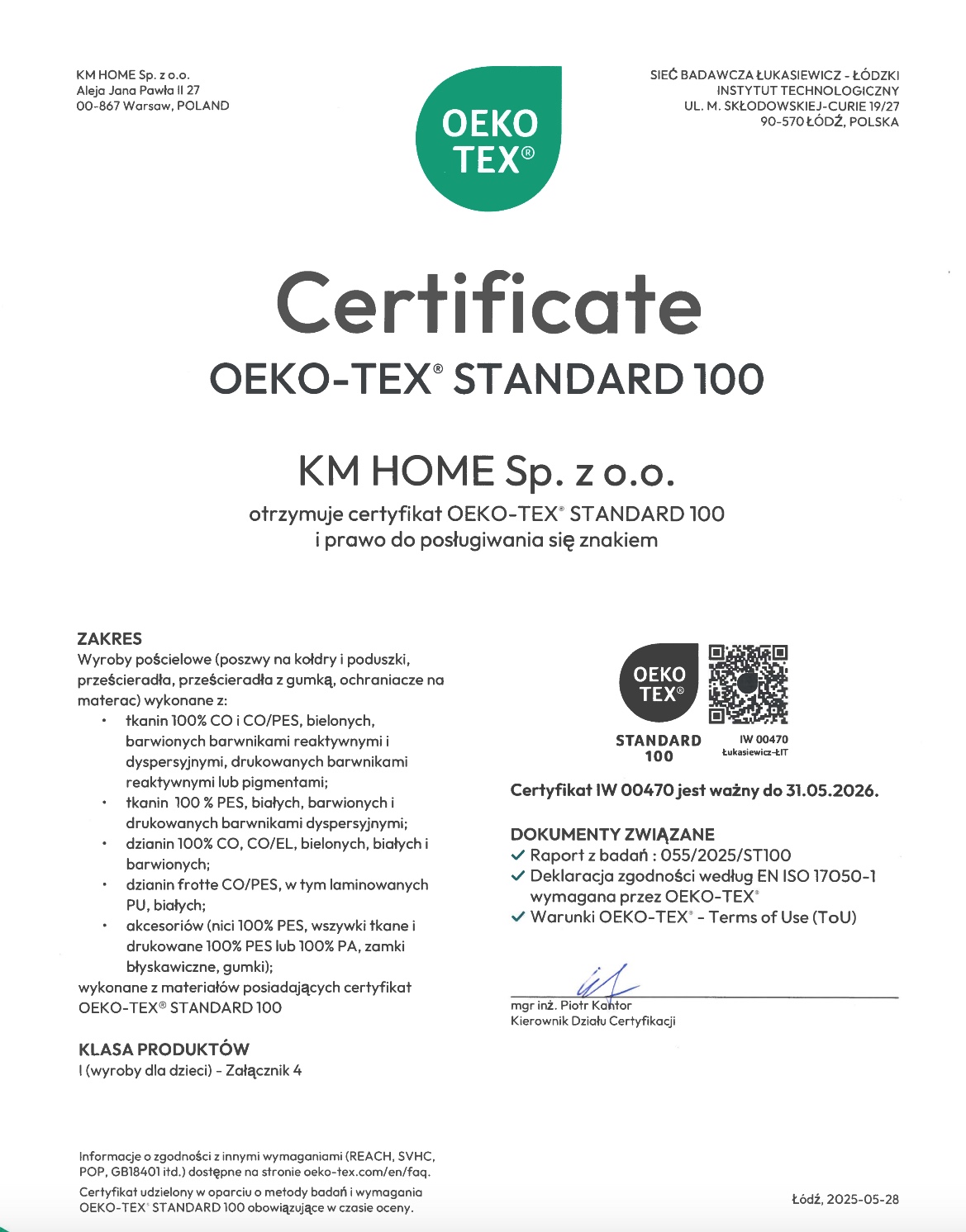 Certyfikat_Oeko-Tex