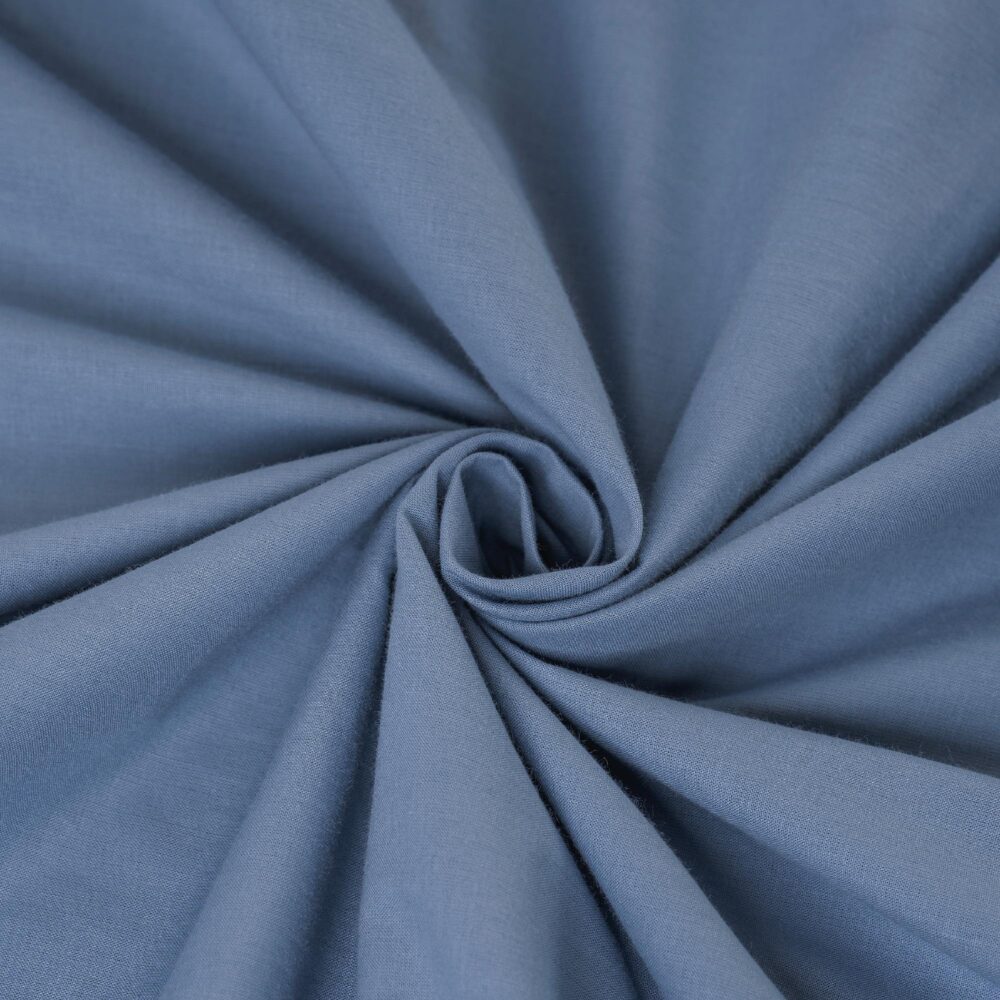 Poszewka Bawełniana 40×40 cm Niebieski Jeansowy 2 sztuki