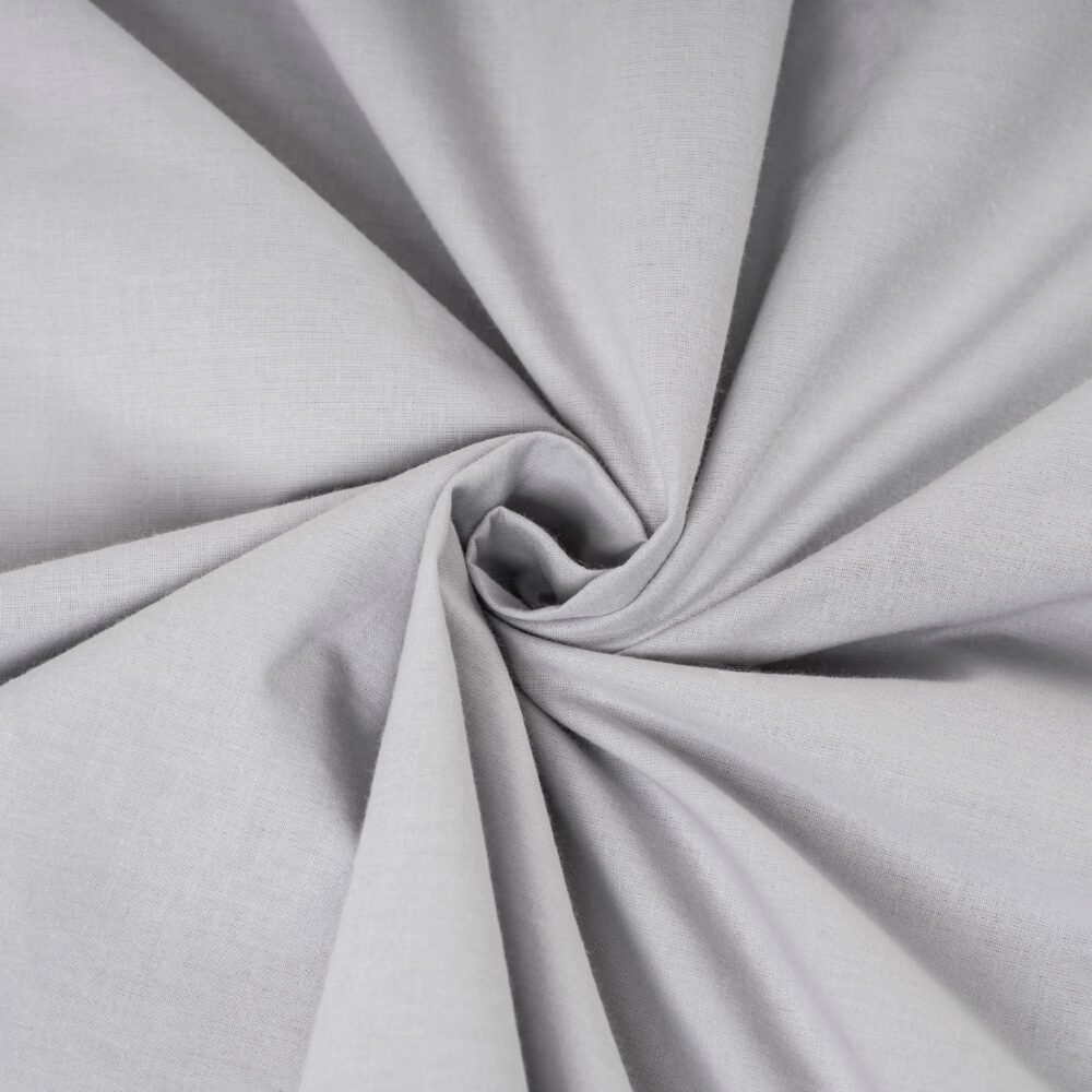 Poszewka Bawełniana 40×40 cm Szary Perłowy 2 sztuki