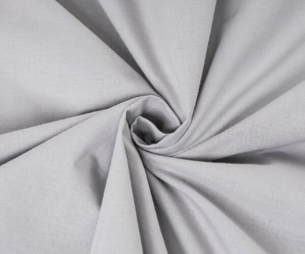 Poszewka Bawełniana 40×40 cm Szary Perłowy 2 sztuki