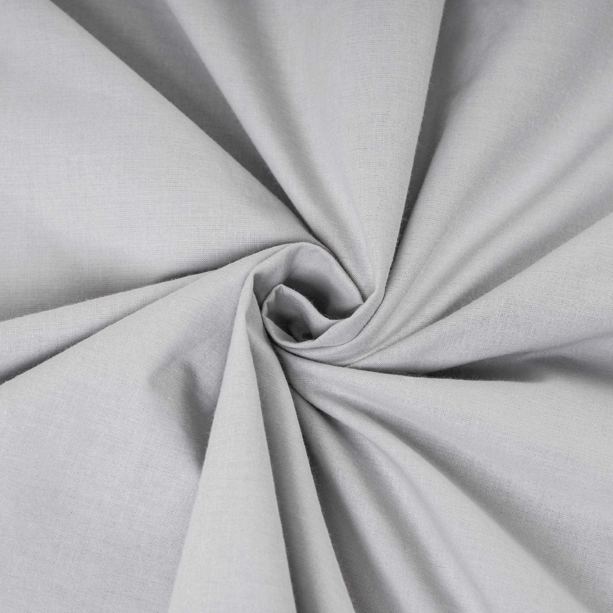 Poszewka Bawełniana 40x40 cm Szary Perłowy 2 sztuki - obrazek 2