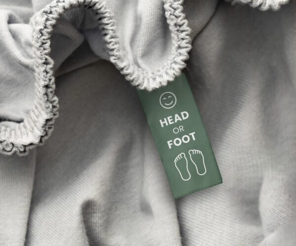 Prześcieradła z gumką Jersey Jasnoszary