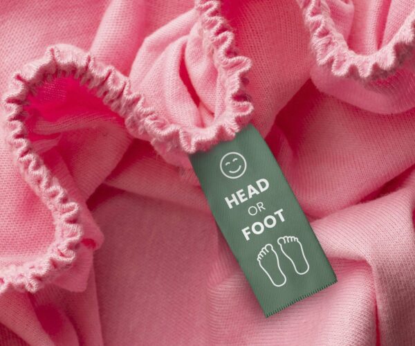 Prześcieradła z gumką Jersey Różowy