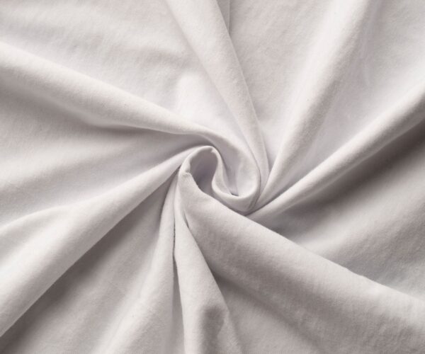 Prześcieradła z gumką Jersey Białe