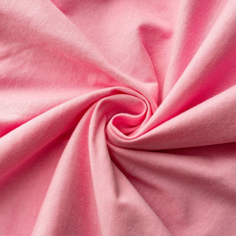 Prześcieradła z gumką Jersey Różowy