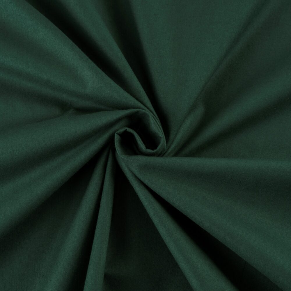 Poszewka Bawełniana 40×40 cm Zieleń Butelkowa 2 sztuki