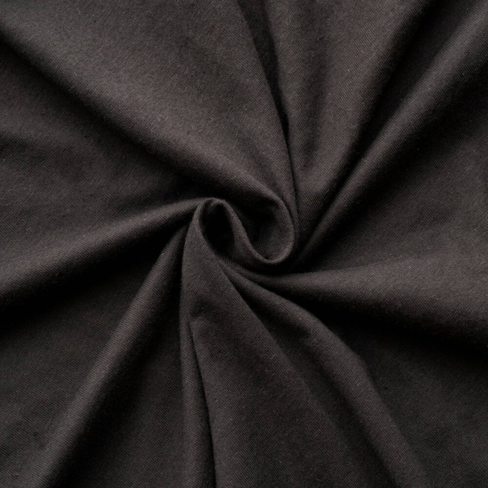 Prześcieradła z gumką Jersey Czarny