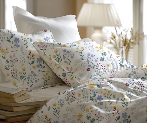 Pościel Bawełniana Kolorowa Łąka